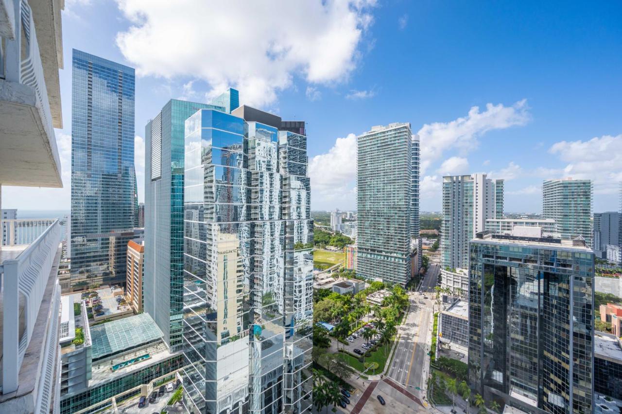 Luxury 2 Bedrooms Brickell Bay Apartment マイアミ エクステリア 写真